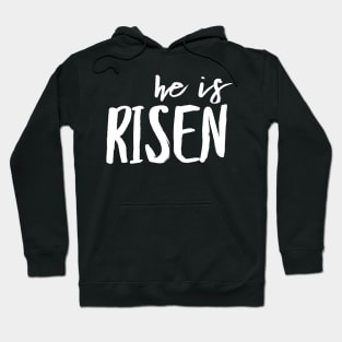 He Is Risen Cool Inspirational Easter Christian Hoodie